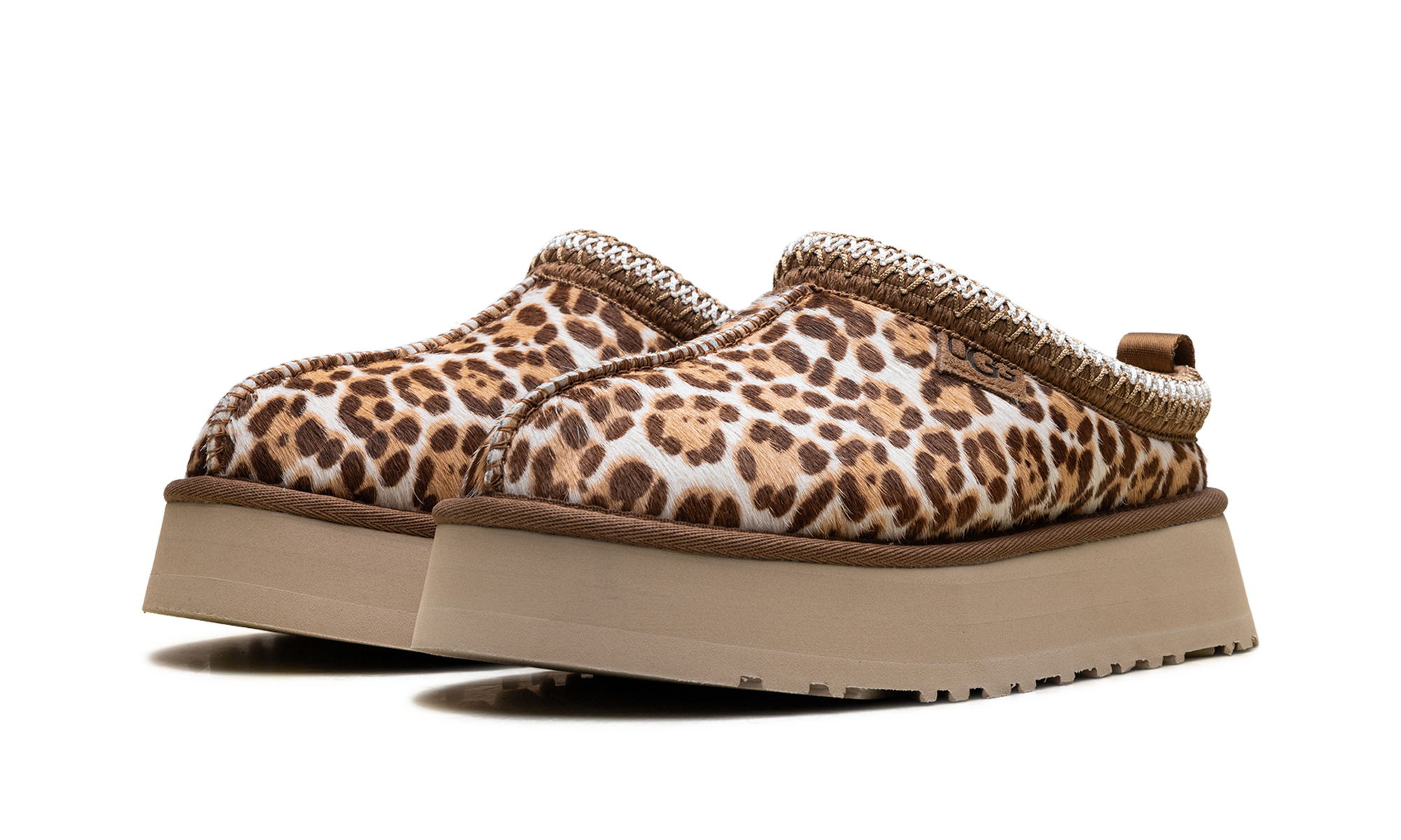 Tazz Plains Slipper Women "Felicity Leopard Jasmine"