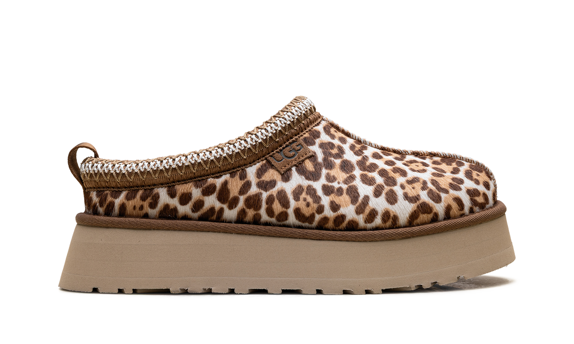 Tazz Plains Slipper Women "Felicity Leopard Jasmine"