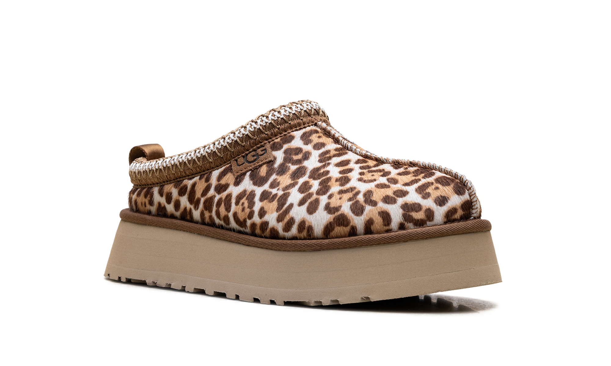 Tazz Plains Slipper Women "Felicity Leopard Jasmine"