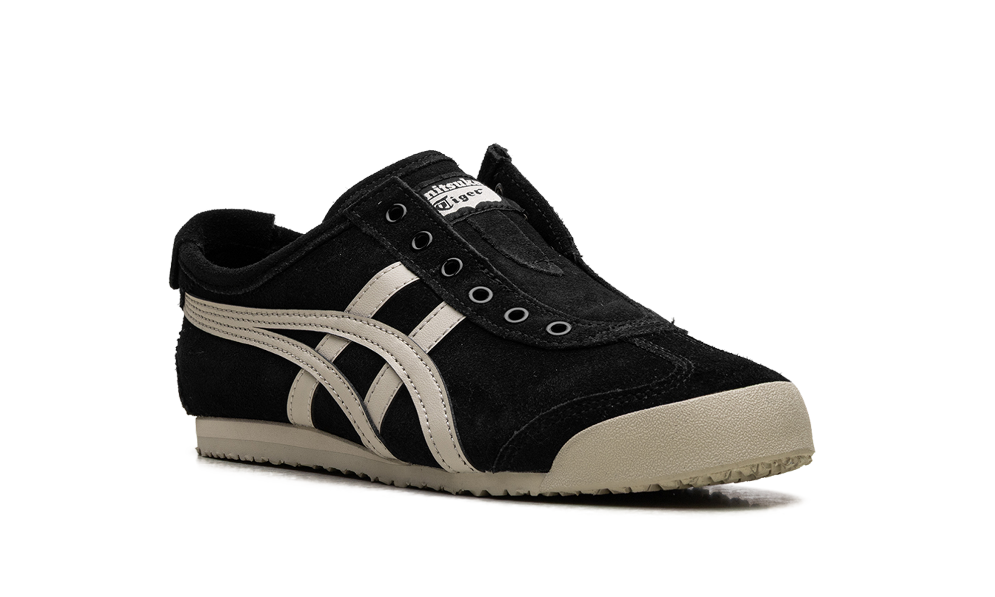 Tiger Mexico 66 Slip-On "Black Putty"