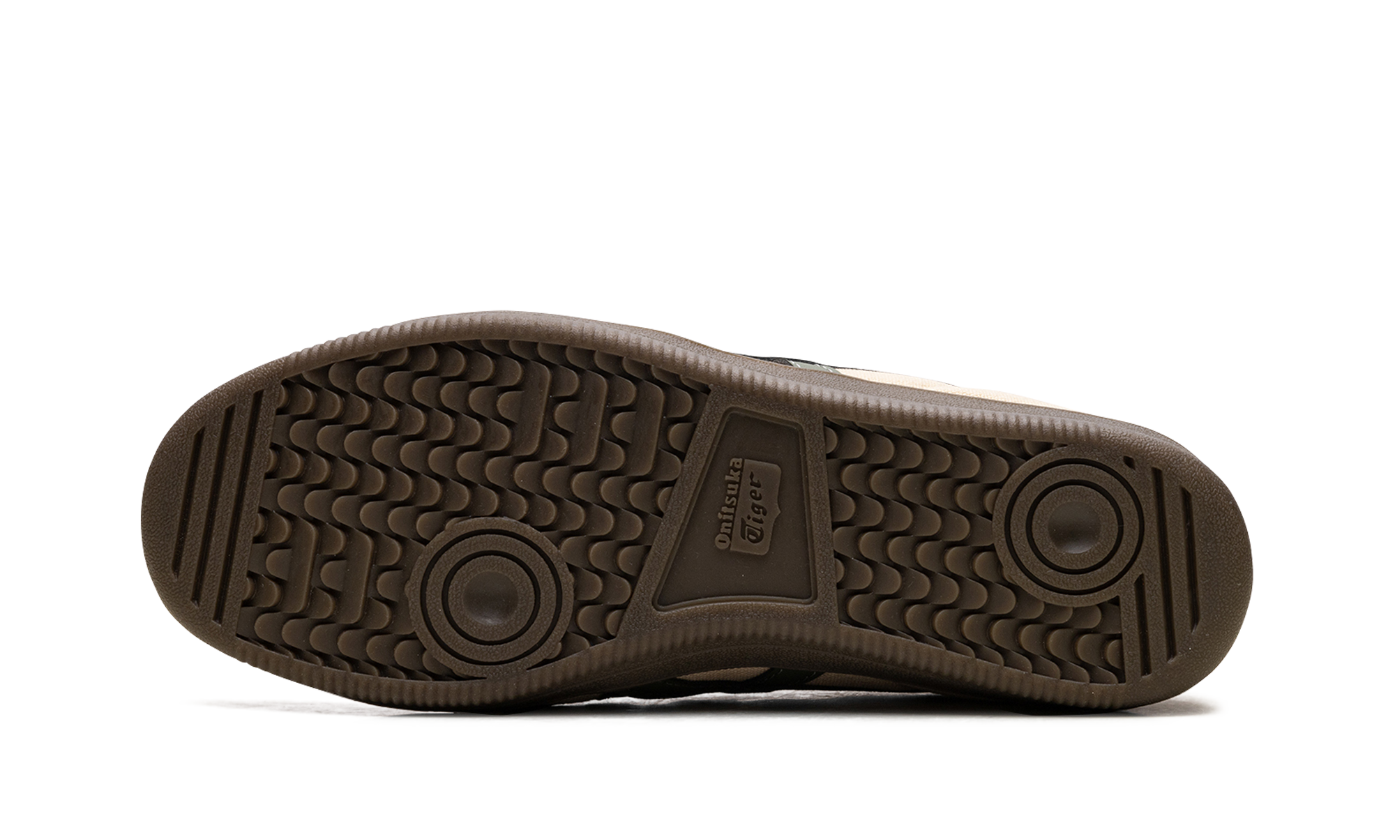 Tiger Tokuten Slip-On "Beige Brown Green"
