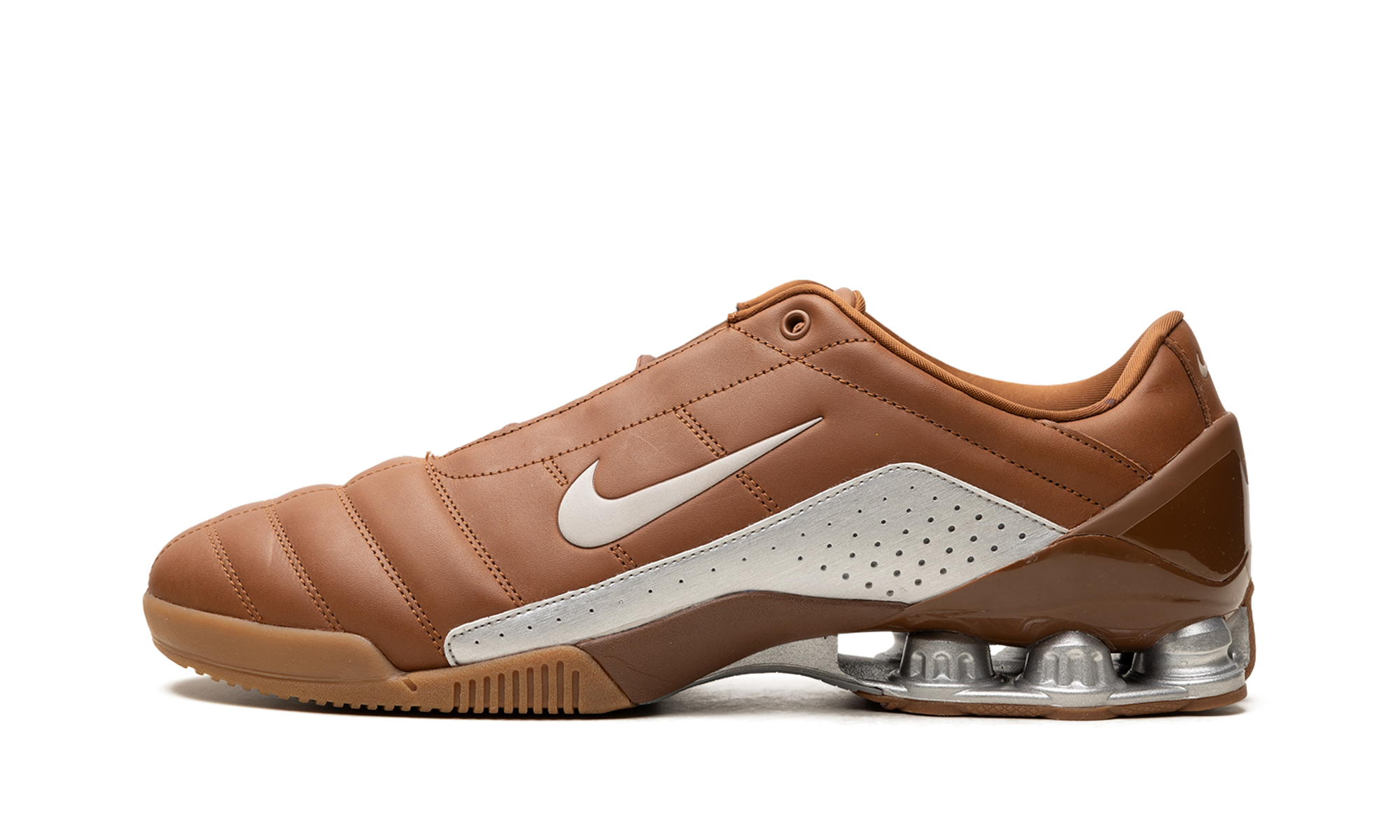 Total 90 Shox Magia Women "Pecan / Metallic Silver"