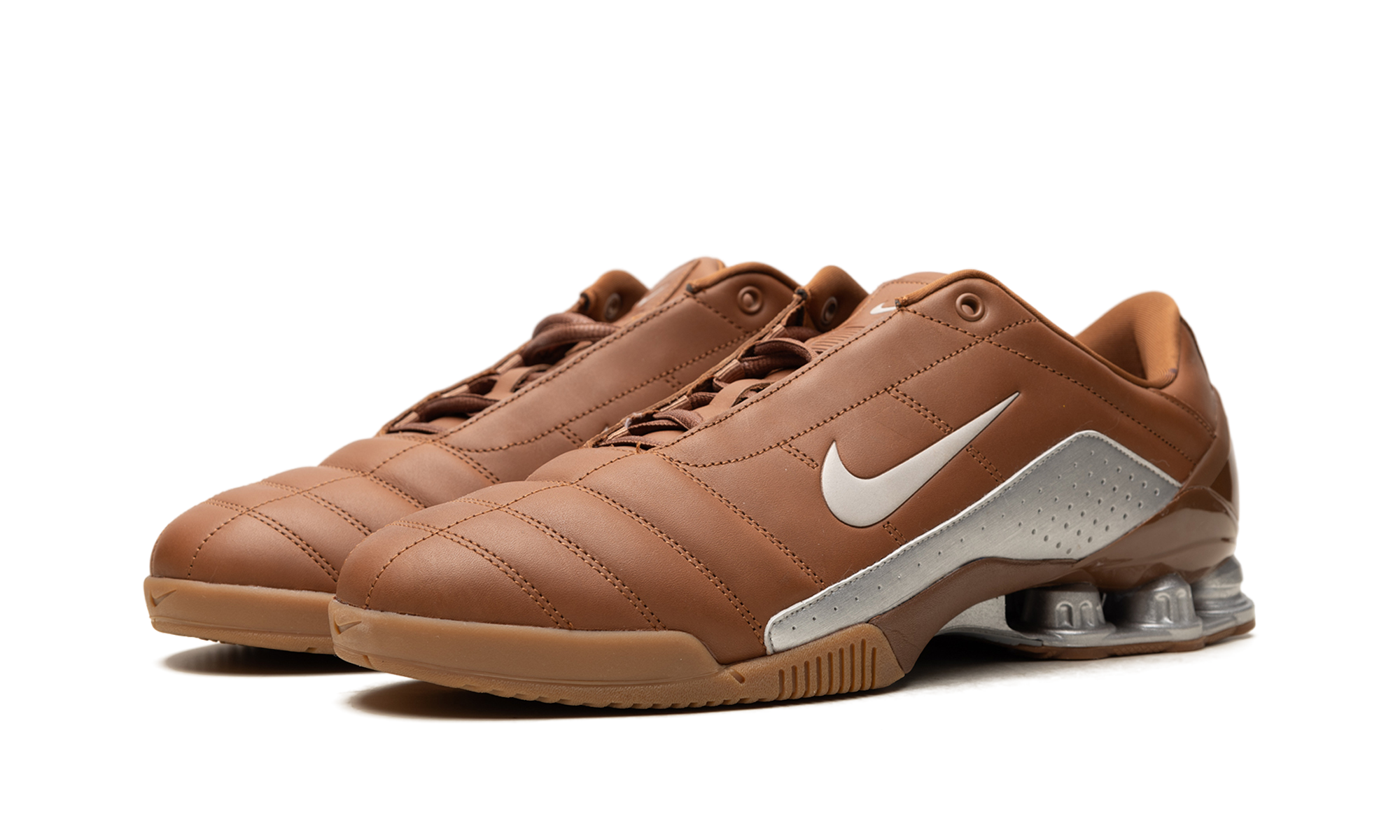 Total 90 Shox Magia Women "Pecan / Metallic Silver"
