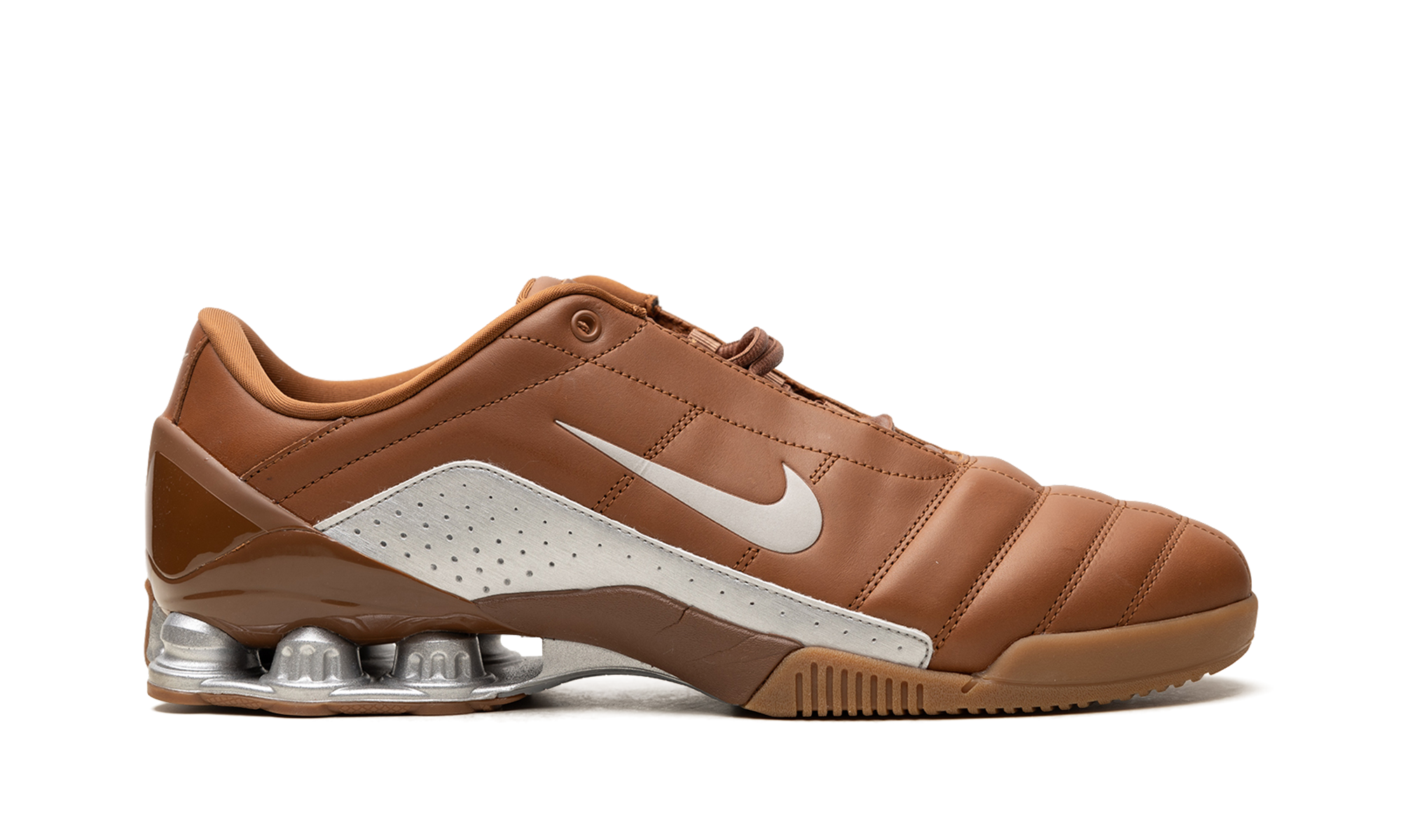 Total 90 Shox Magia Women "Pecan / Metallic Silver"
