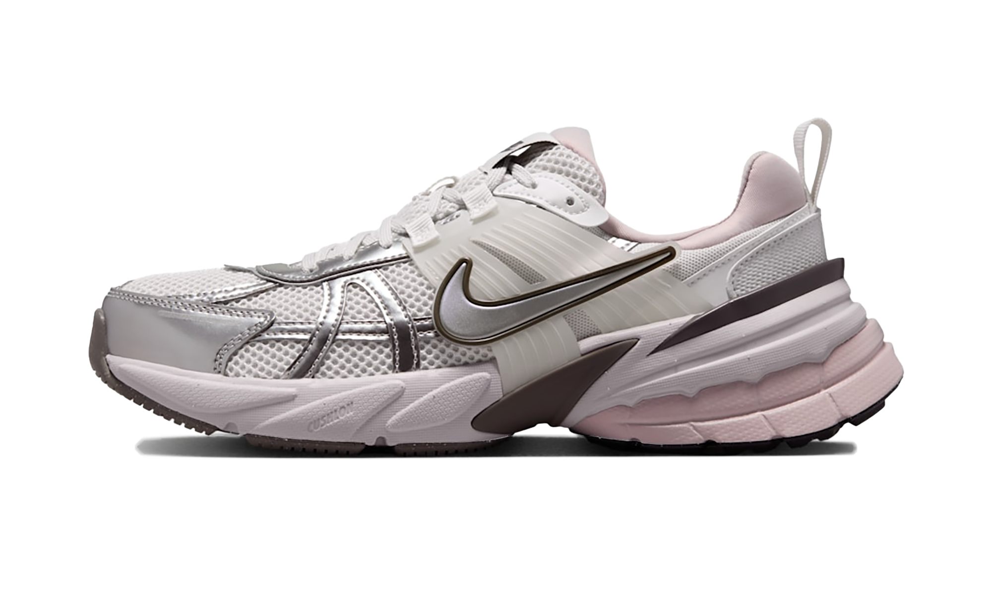 V2k Run Women "Platinum Tint/summit White/cave Stone/metallic Silver"