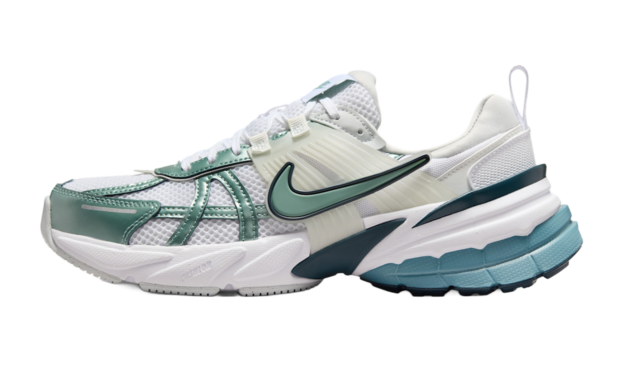 V2k Run Women "White Smokey Blue Armory Navy Cannon"