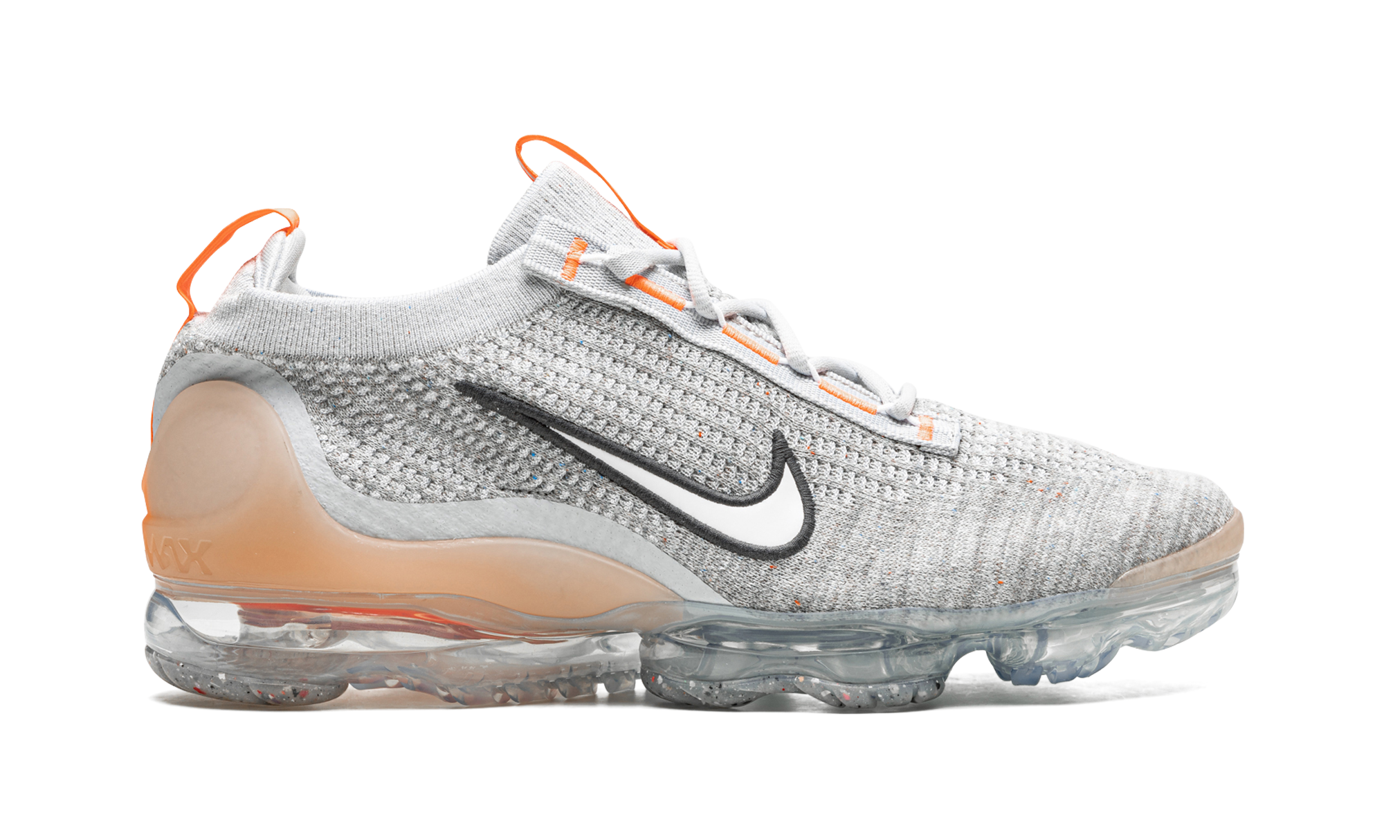 Vapormax 2021 Fk "Grey Fog Bright Mango"
