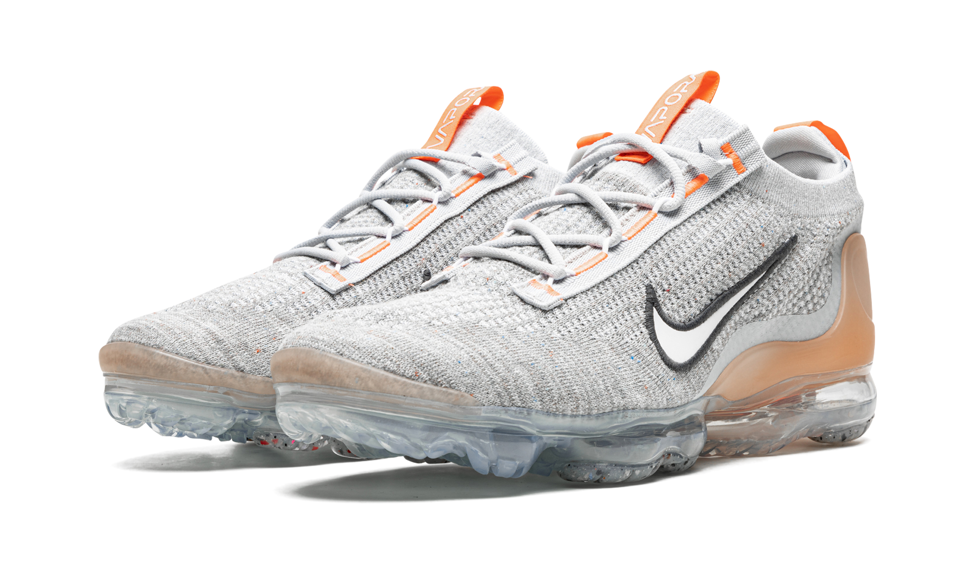 Vapormax 2021 Fk "Grey Fog Bright Mango"