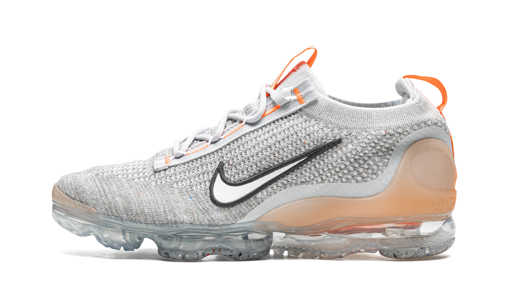 Vapormax 2021 Fk "Grey Fog Bright Mango"