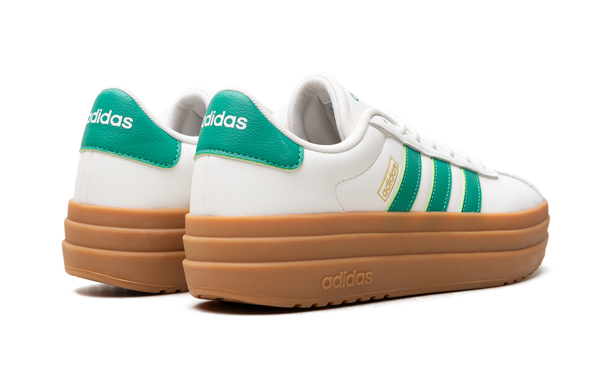 Vl Court Bold Women "Core White Court Green Gold Metallic"