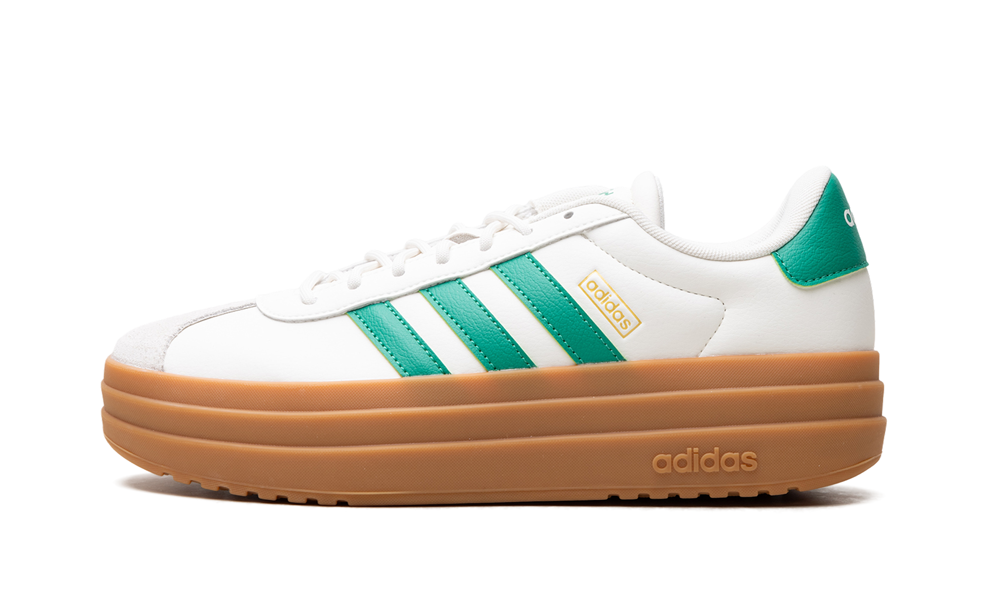 Vl Court Bold Women "Core White Court Green Gold Metallic"