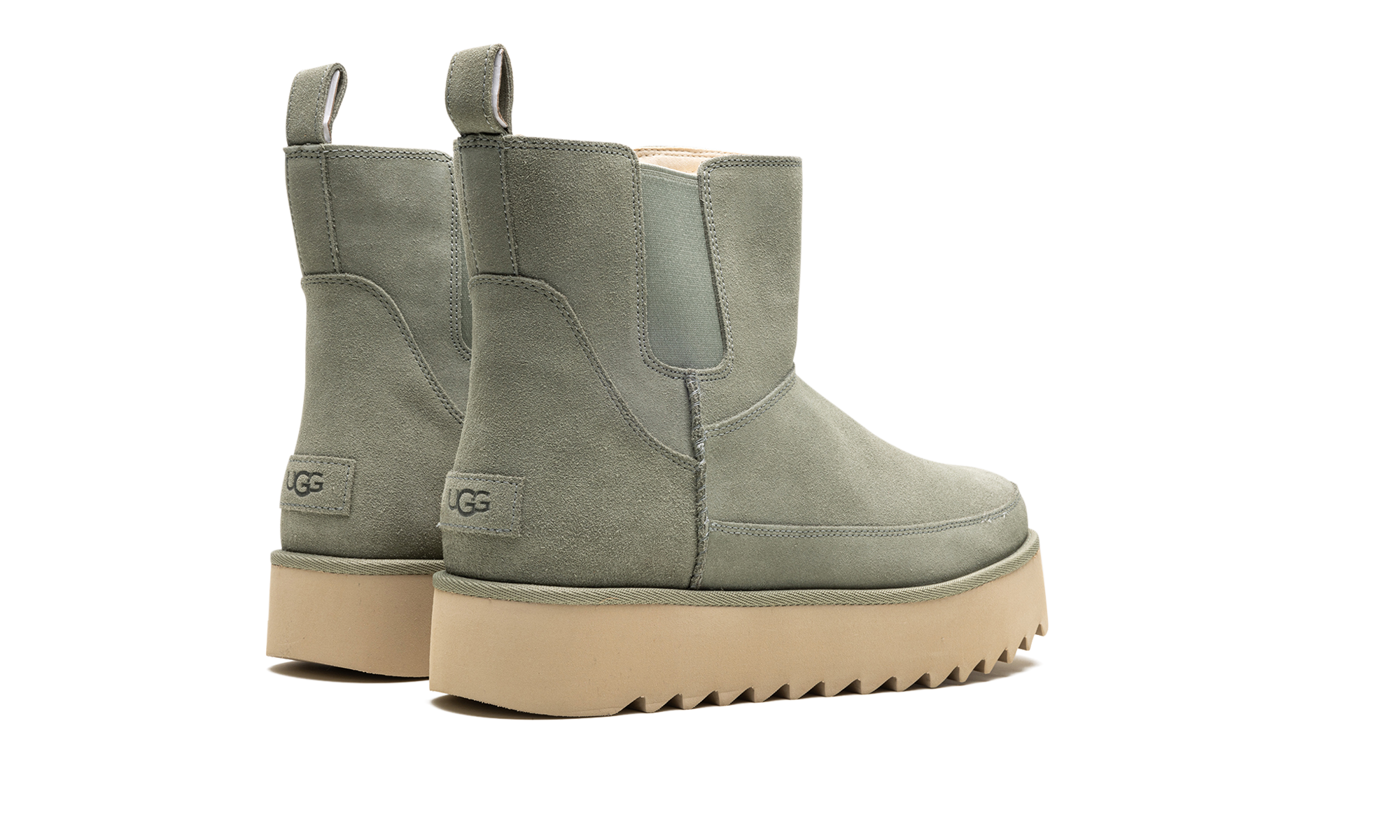 Women Chelsea Platform Mini "Shaded Clover"
