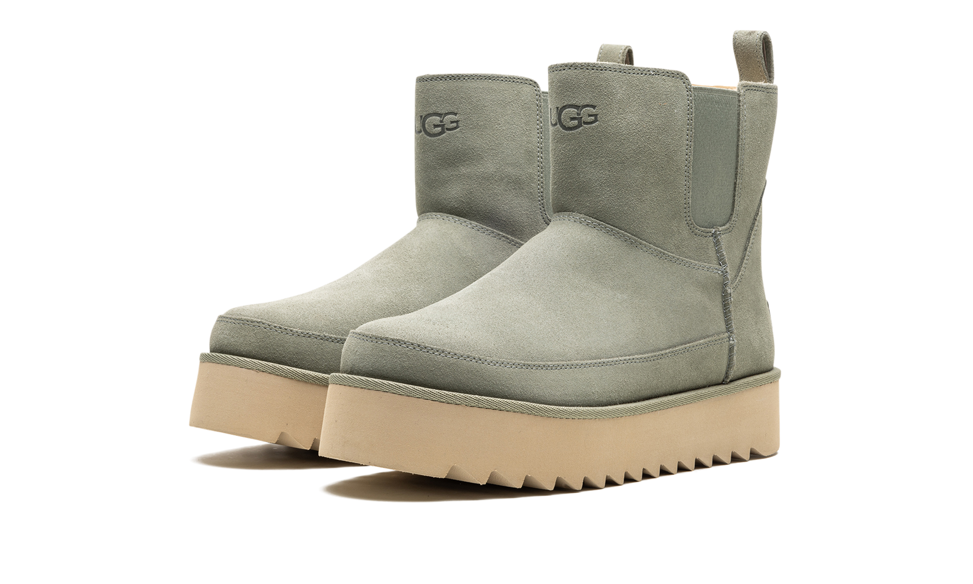 Women Chelsea Platform Mini "Shaded Clover"