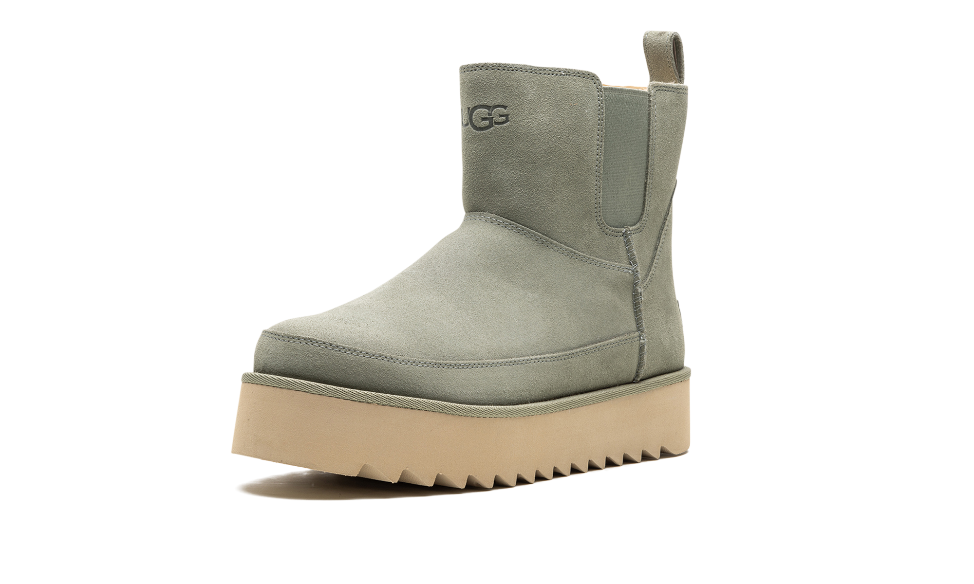 Women Chelsea Platform Mini "Shaded Clover"