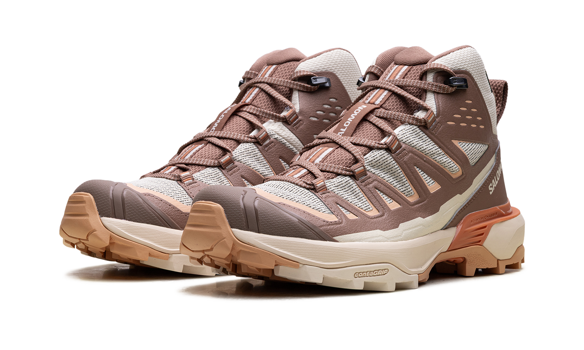 X Ultra 360 Edge Mid Gore-Tex Women "Shortbread / Raw Umber / Prairie Sunset"
