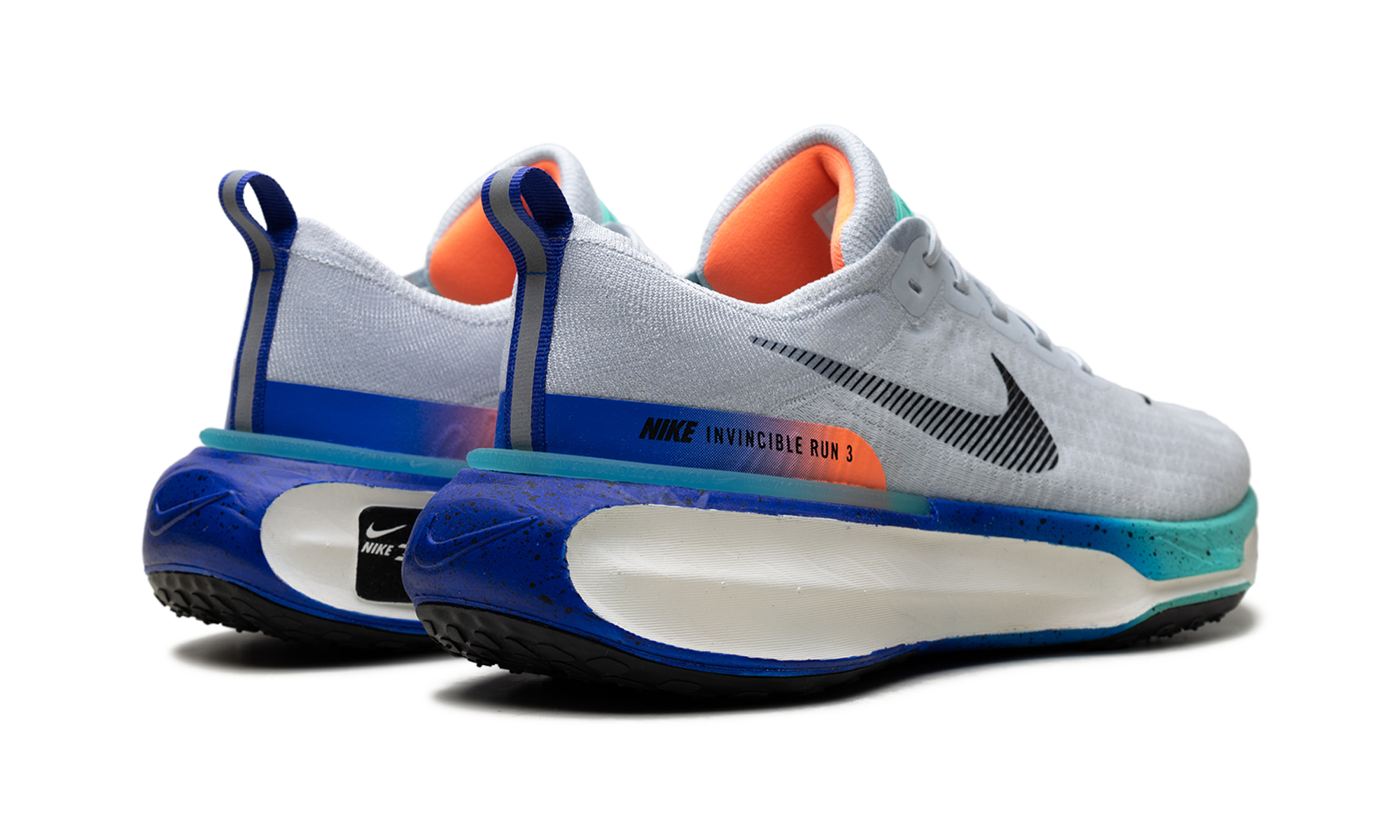 Zoomx Invincible Run 3 "Pure Platinum Bright Mango Cool Mint"
