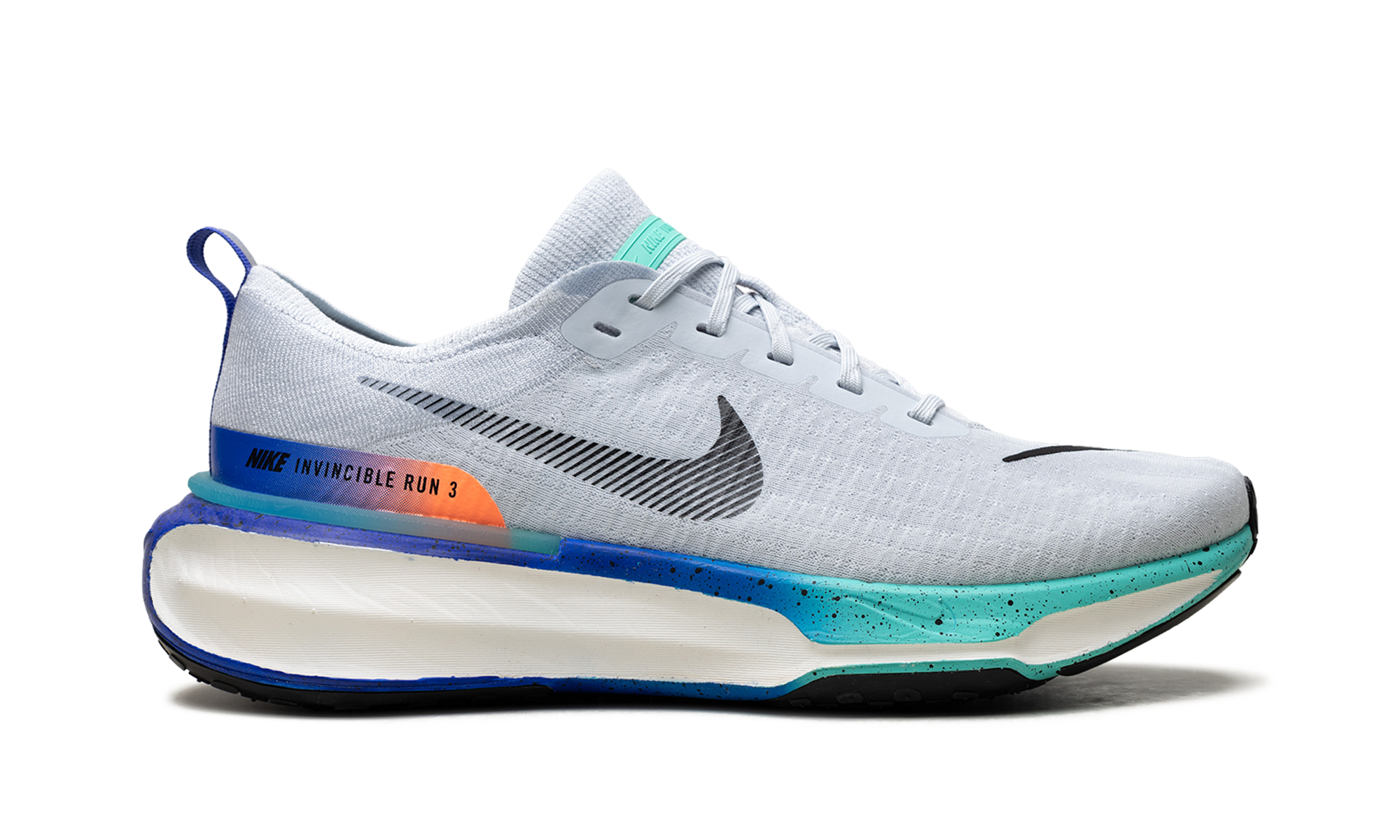Zoomx Invincible Run 3 "Pure Platinum Bright Mango Cool Mint"