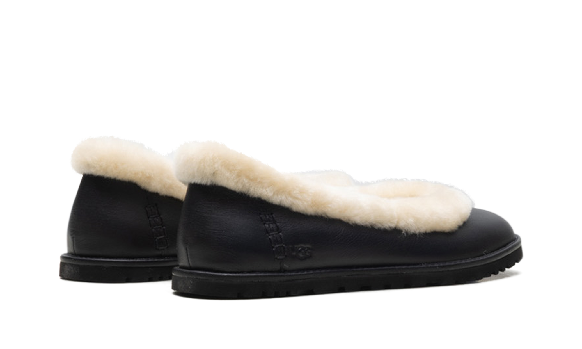 Zora Leather Ballet Flat Women "Black"