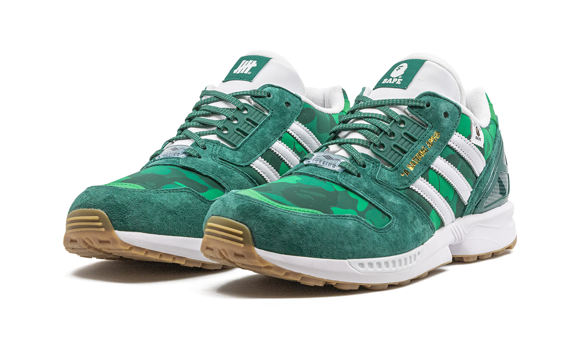 Zx 8000 "Bape X Undefeated - Green"