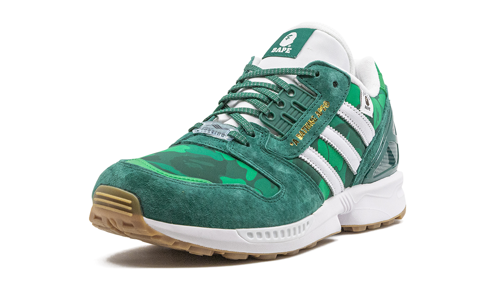 Zx 8000 "Bape X Undefeated - Green"